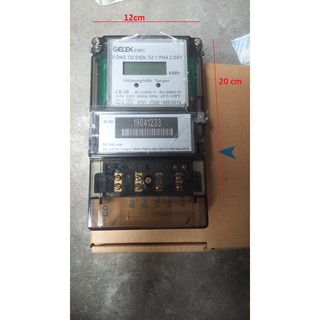 Công Tơ Điện Tử một Pha EMIC CE-38, nhỏ gọn hiện đại chính xác loaij tốt nhất