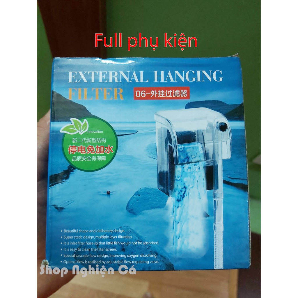 Bộ lọc thác đầy đủ phụ kiện + TẶNG KÈM bông lọc thay thế