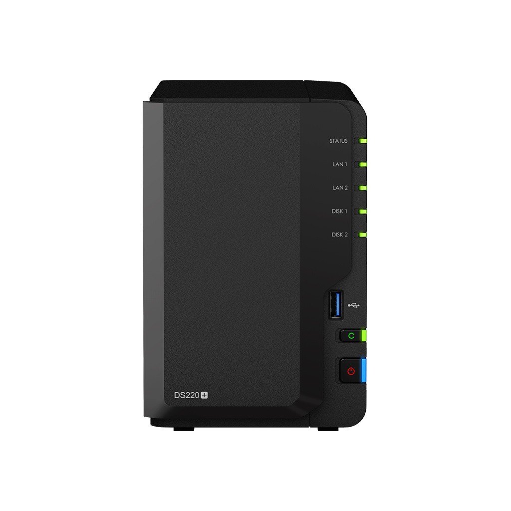 Thiết bị lưu trữ mạng (NAS) Synology model DS220+ - Hàng chính hãng