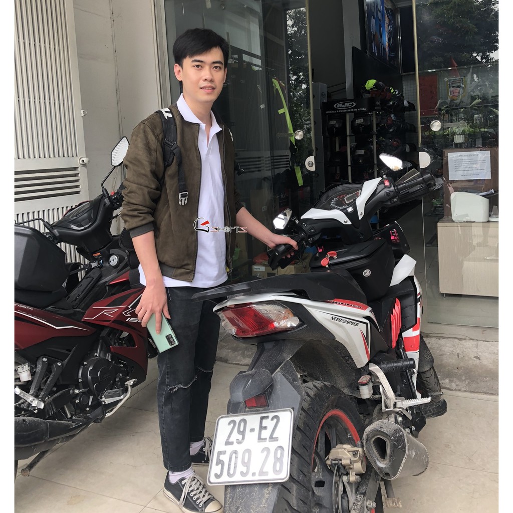 Thùng giữa Givi G10N lắp xe Exciter/Winner/ Dream/Wave