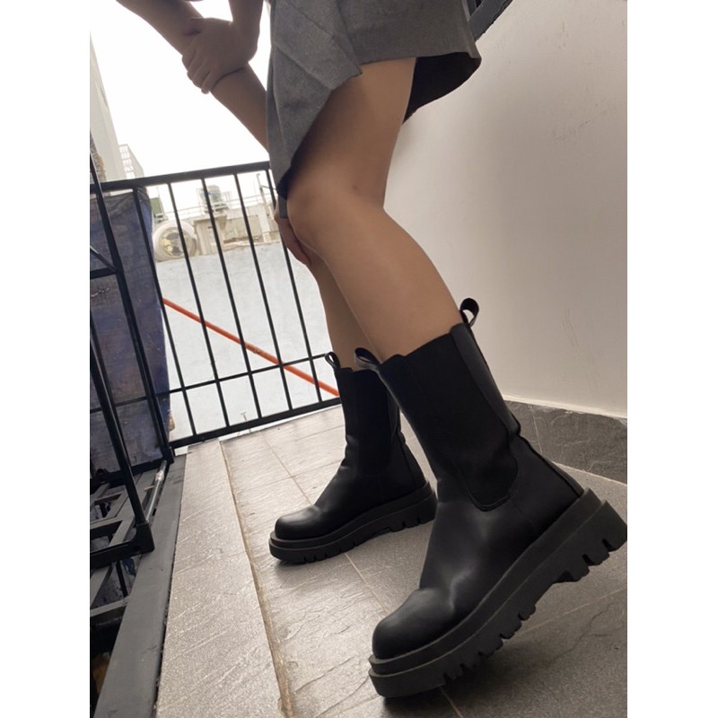 Giày Boot đen