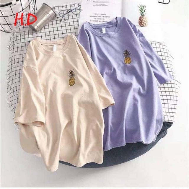 Áo lô gô quả dứa H&amp;Đ