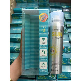 CHAI XỊT CHỐNG NẮNG CRYSTAL SUN SPRAY SPF50 HÀN QUỐC 150ML