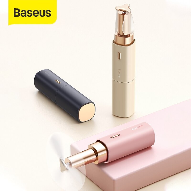 Quạt cầm tay mini Baseus dung lượng pin 2000mAh, vận hành mượt mà - phân phối chính hãng tại Baseus Việt Nam