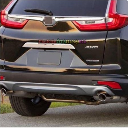 Ốp Tay Mở Cốp phía trên Mạ Crom Xe CRV 2018- 2022
