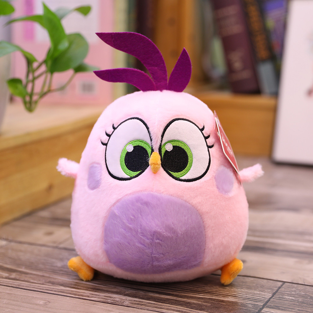 2 đồ chơi nhồi bông Hình Angry Bird