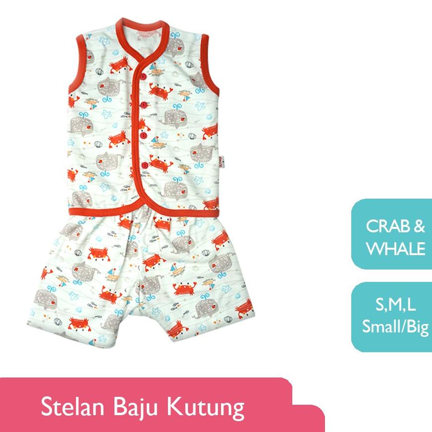 Libby 1 Bộ Quần Áo Kutung-Shorts Cho Trẻ Em Motif Happy Forest (1 Lít)
