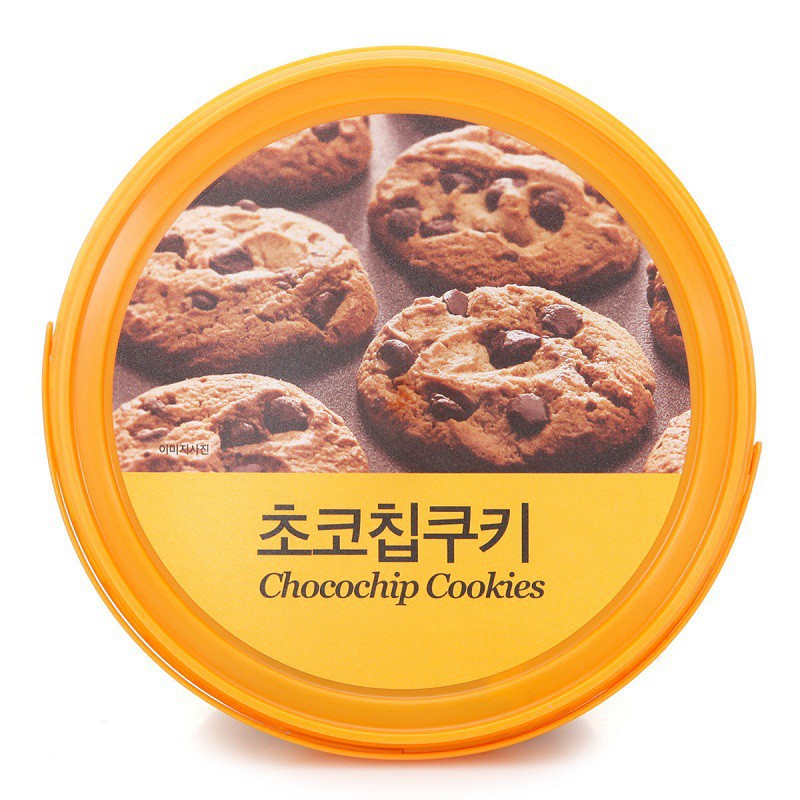 Bánh Quy Bơ Butter Cookies/Bánh Quy Chocochip Cookies/Bánh Quy Dừa - No Brand Hàn Quốc Hộp Xô 400G