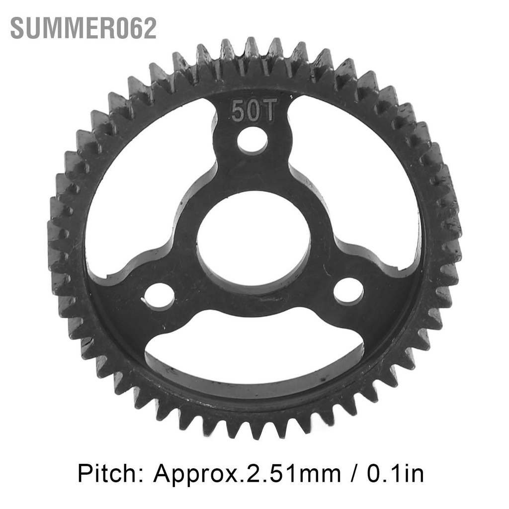 Summer062 M0.8 32P 50T Bánh răng chính bằng thép RC cho TRAXXAS SLASH 1/10 Xe hơi cứng