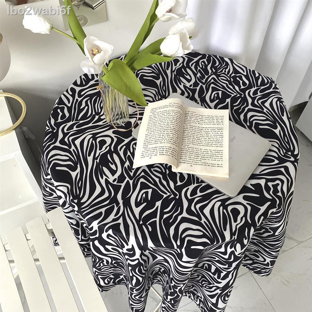 ✼ ✌ lbo2wabi5fKhăn trải bàn họa tiết ngựa vằn cá nhân Phiên bản Hàn Quốc của thiết kế cảm giác thích hợp khăn t