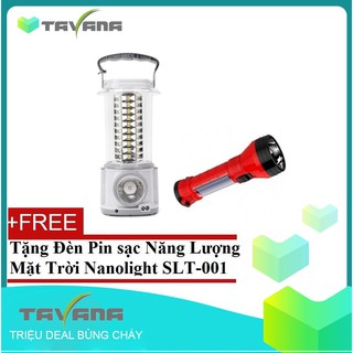 Đèn Lồng Led Sạc Nanolight LL-002 tặng đèn pin SLT-001