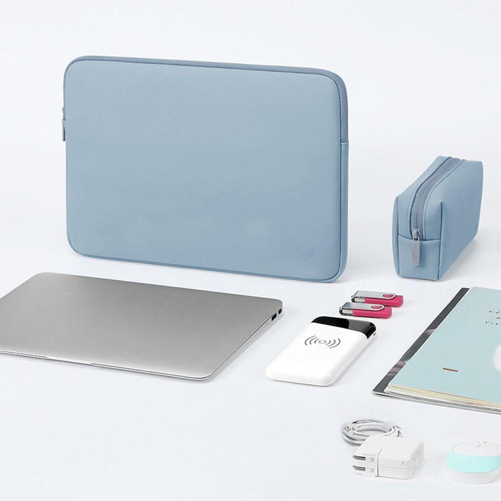 SHOUHOU Túi Da PU Mềm Đựng Laptop 13 14 15 inch Cho HP Dell Lenovo Xiaomi