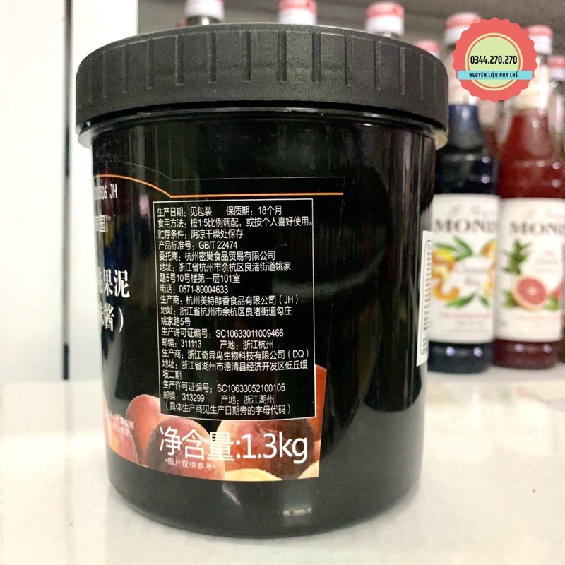 Mứt đào Boduo - Hộp 1.3kg