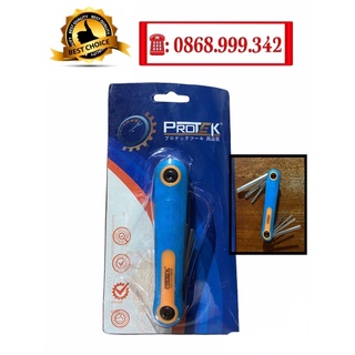 Bộ lục giác gấp Protek 8 chi tiết - bộ chìm gấp