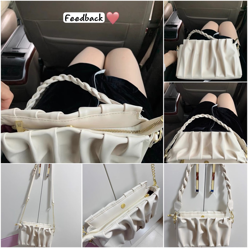 [Mã WAMT2405 giảm 10K đơn 0K] Túi kẹp nách cách điệu gấp ly phong cách mới 2021 , da trơn cao cấp sang chảnh L9 | BigBuy360 - bigbuy360.vn