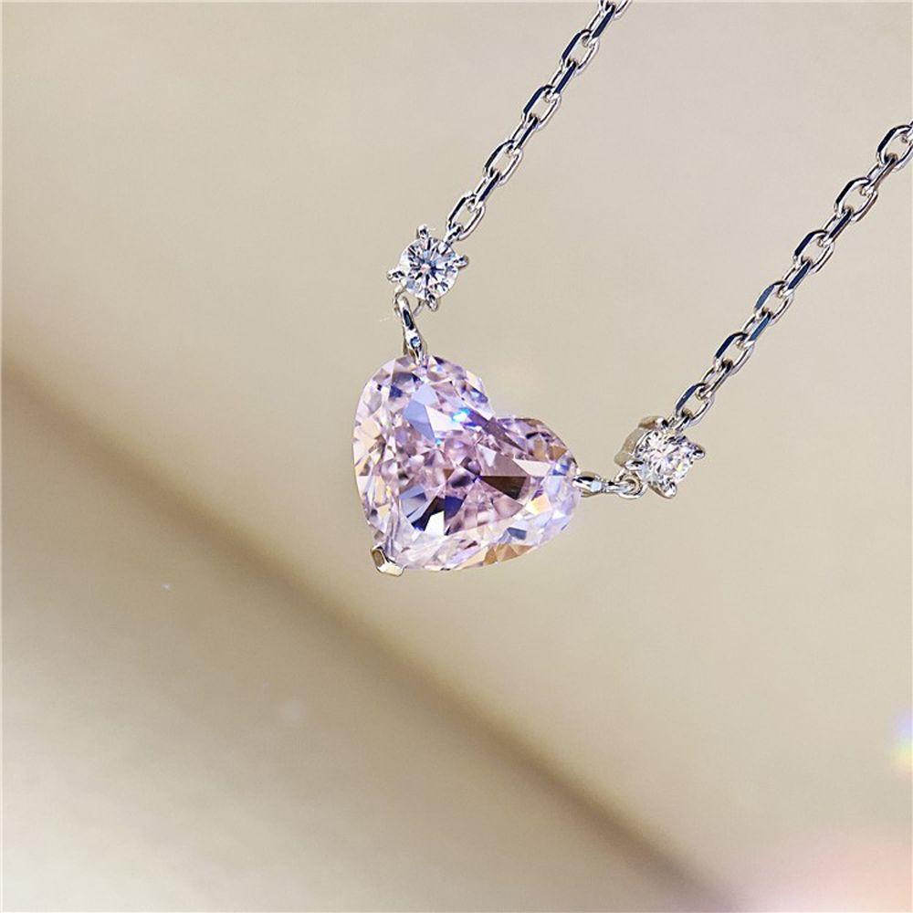 Vòng cổ Mặt Trái Tim VANES1 Thời Trang Hàn Quốc