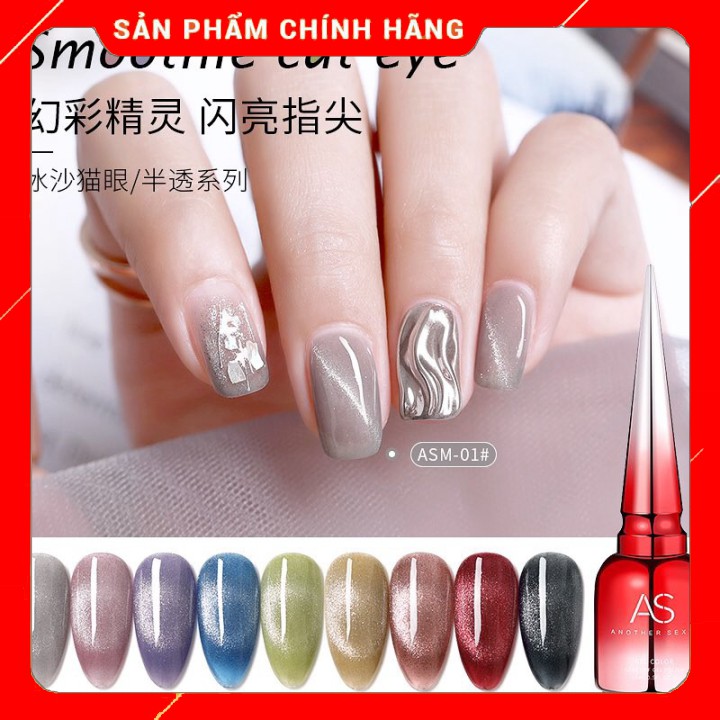 ( giá sỉ ) Sơn Gel AS chai đỏ mẫu mới . Mã ASM ( mắt mèo kim cương ) ( Cam Kết Chính Hãng _ chọn màu tự do hơn 2000 màu)