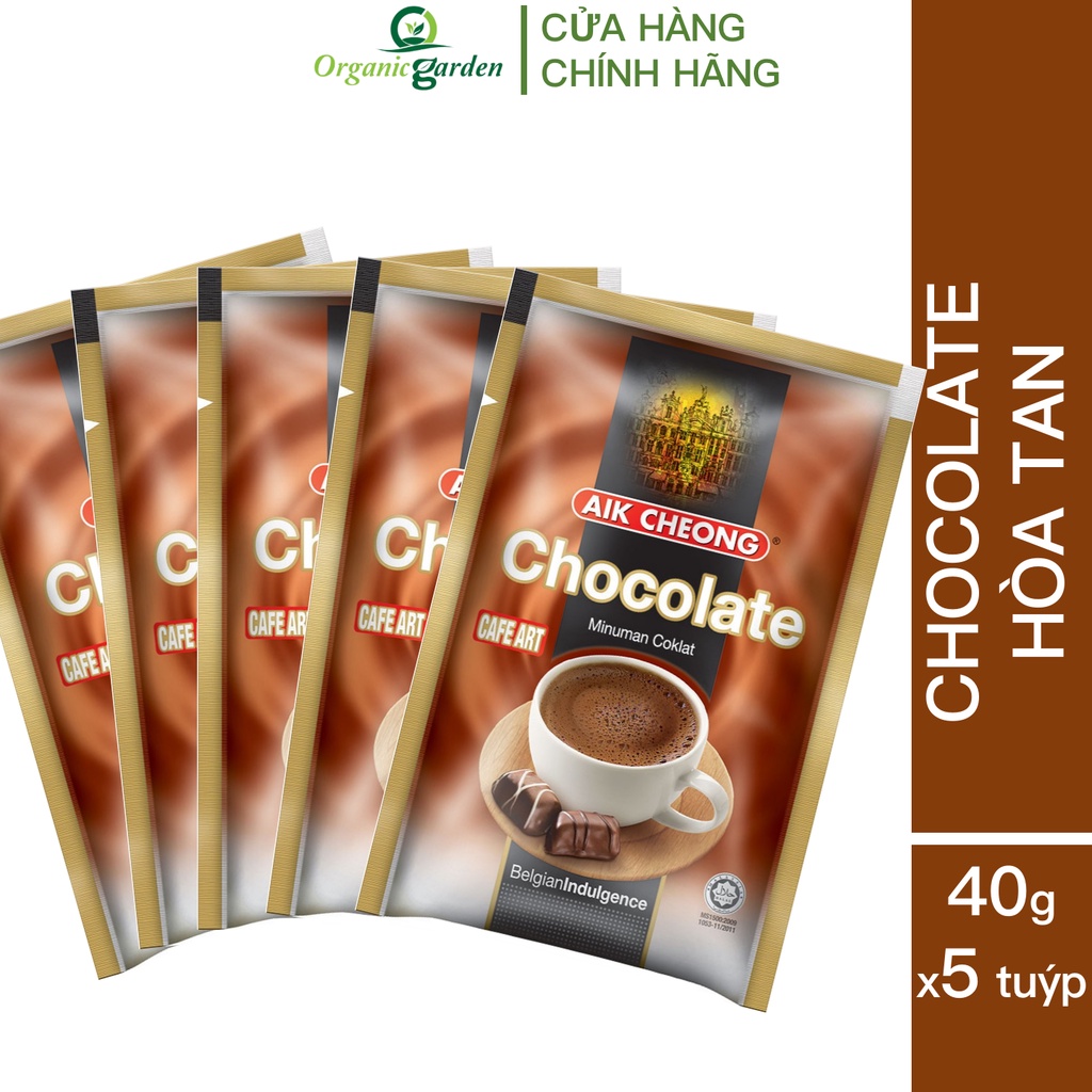 Chocolate Hòa Tan Aik Cheong Malaysia - Chocolate Cafe Art 600g
