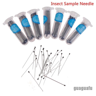 Set 100 Ghim Côn Trùng Bằng Thép Không Gỉ Cho Phòng Thí Nghiệm