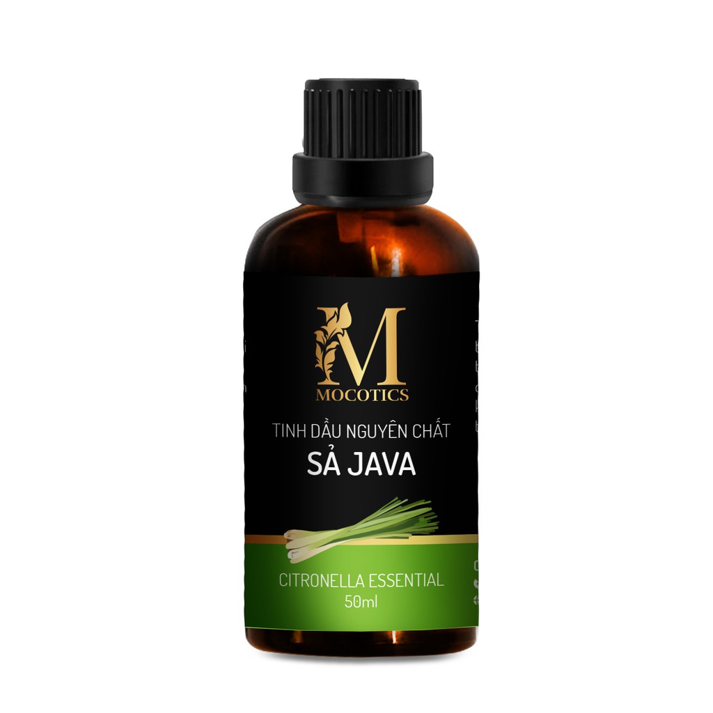 Tinh Dầu Sả Java Mocotics - Citronella Essential Oil | 100% Thiên Nhiên Nguyên Chất | Xông Thơm Phòng | Có QUATEST 3 3