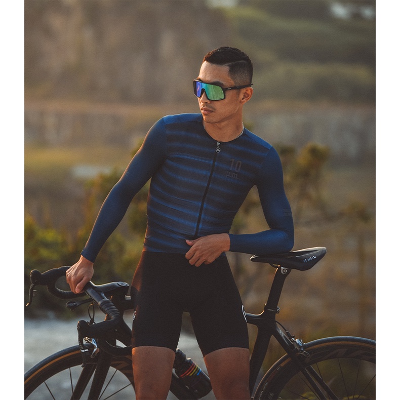 Áo dài tay Monton 10PM NIGHT BLUE