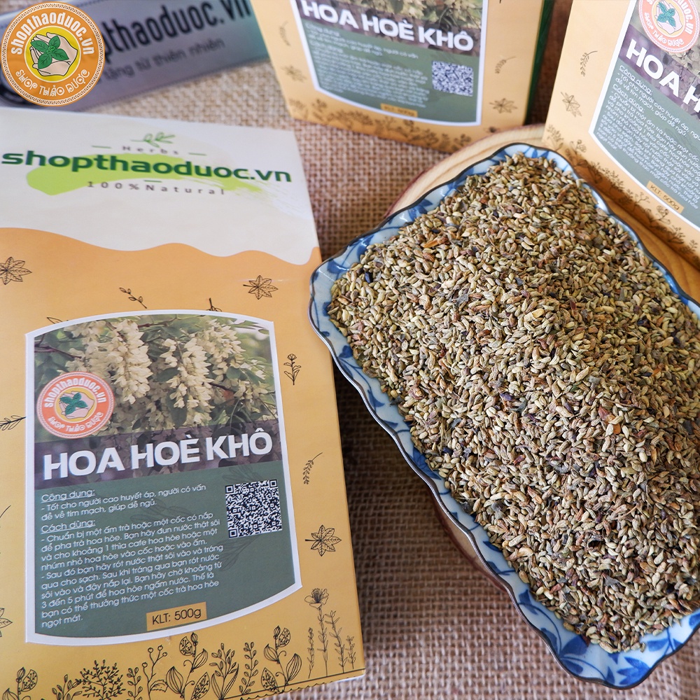 Combo 1 KG Trà Hoa Hòe  - Giúp Giảm Thẩm Thấu Mao Mạch