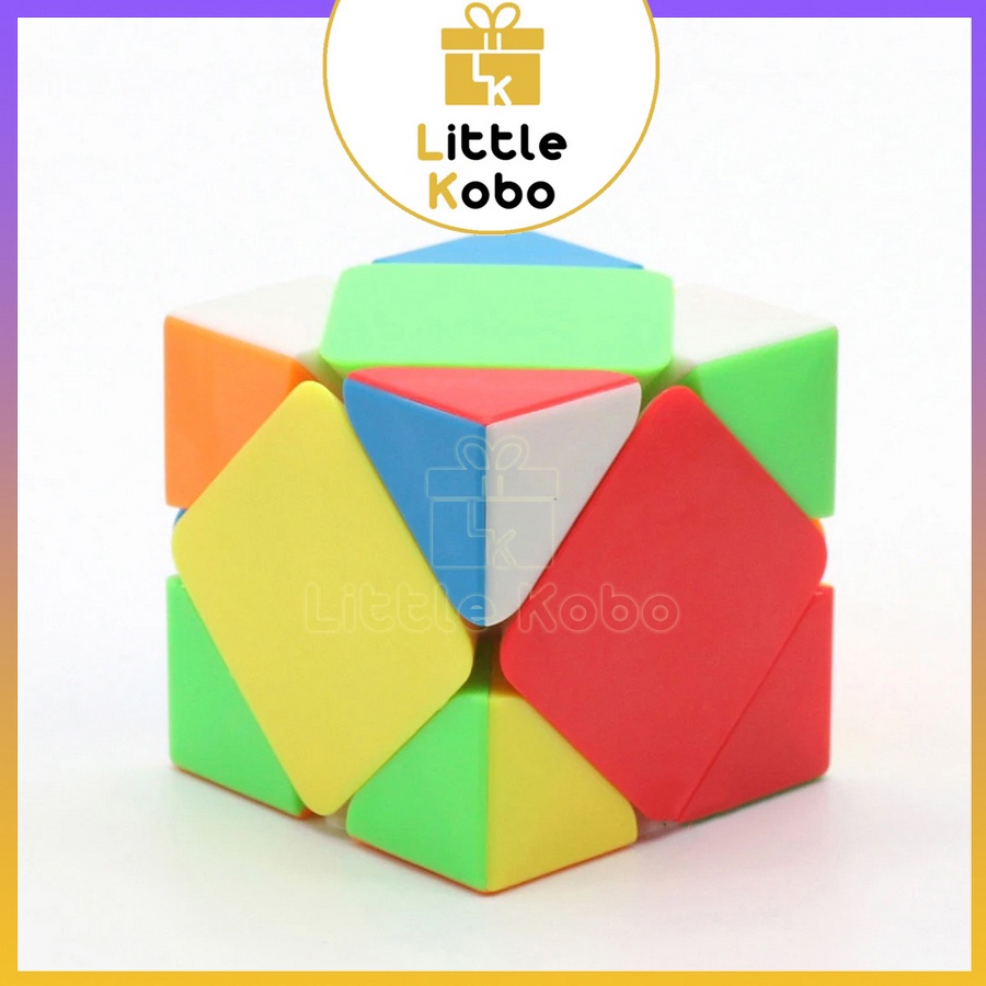 Rubik Skewb Stickerless MoYu MeiLong MFJS Rubic Biến Thể Đồ Chơi Thông Minh