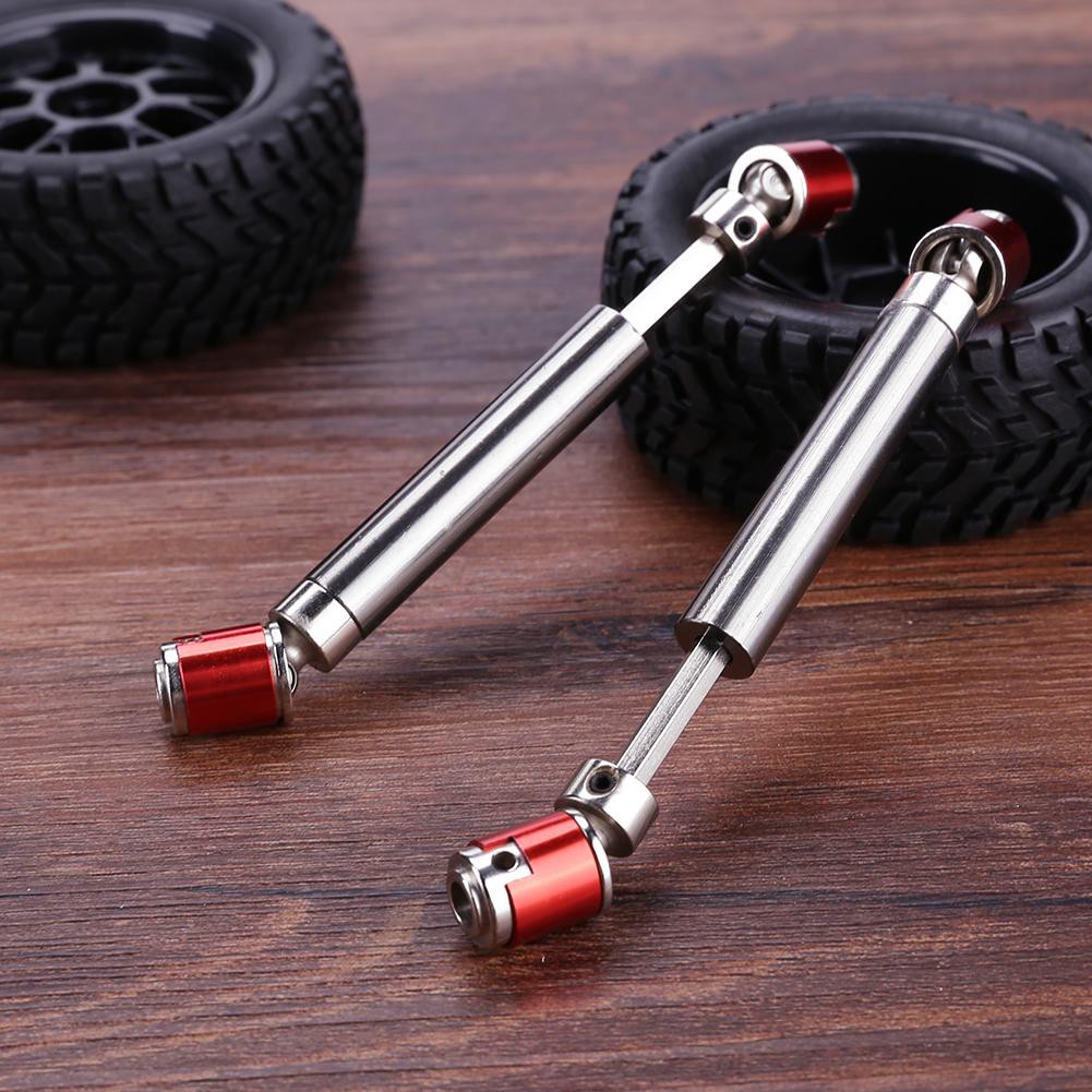 High 2pcs Metal Drive Shaft Drive Axle for 1/10 RC Rock Crawler Car Axial SCX10 D90