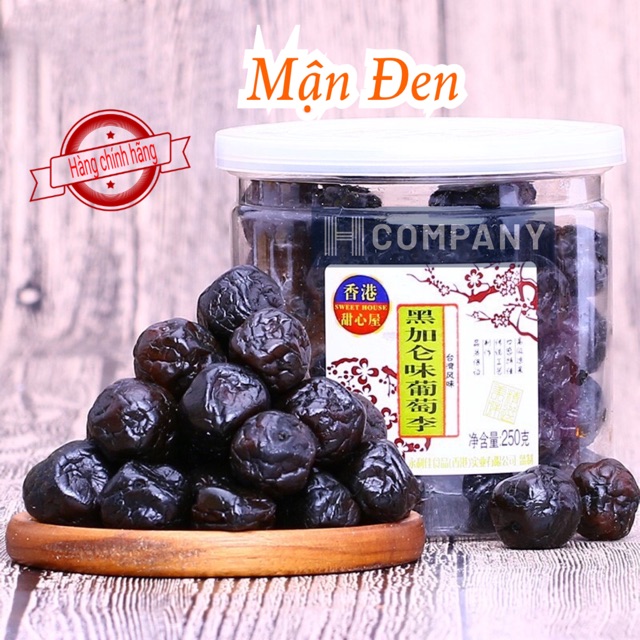 Xí mụi mận đen hộp 140g