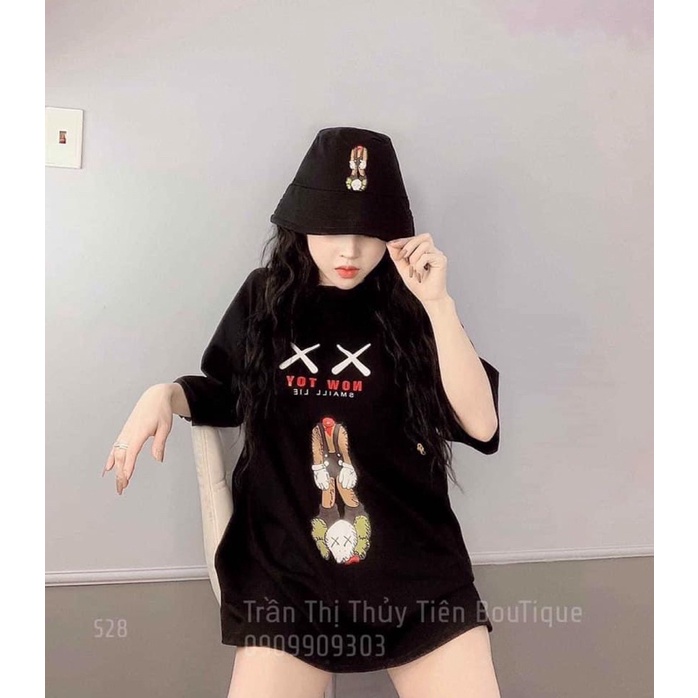 Áo Thun Đen Nam Nữ Tay Lỡ Chuẩn From Rộng Mẫu Siêu Đẹp