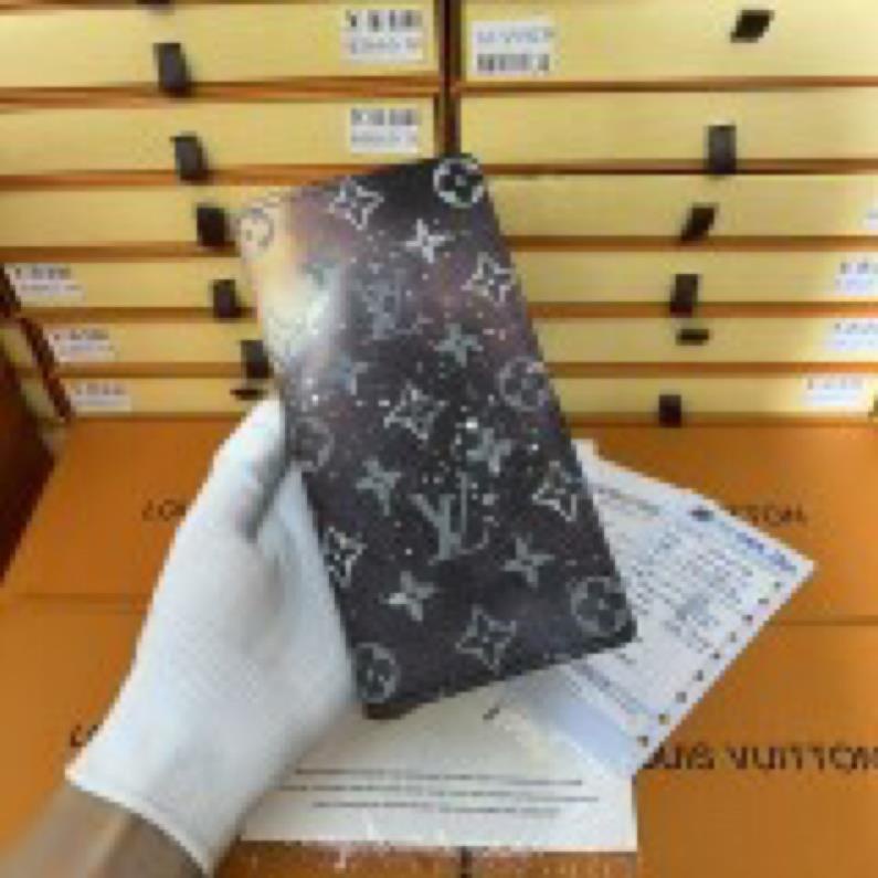 Ví Da Nam LV Full Box Cho Nam - Ví Dài LV Có Hộp Cho Nam