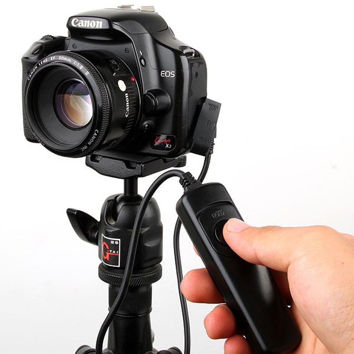 Dây bấm mềm RS-80N3 Remote shutter Canon 5D 6D 7D 50D