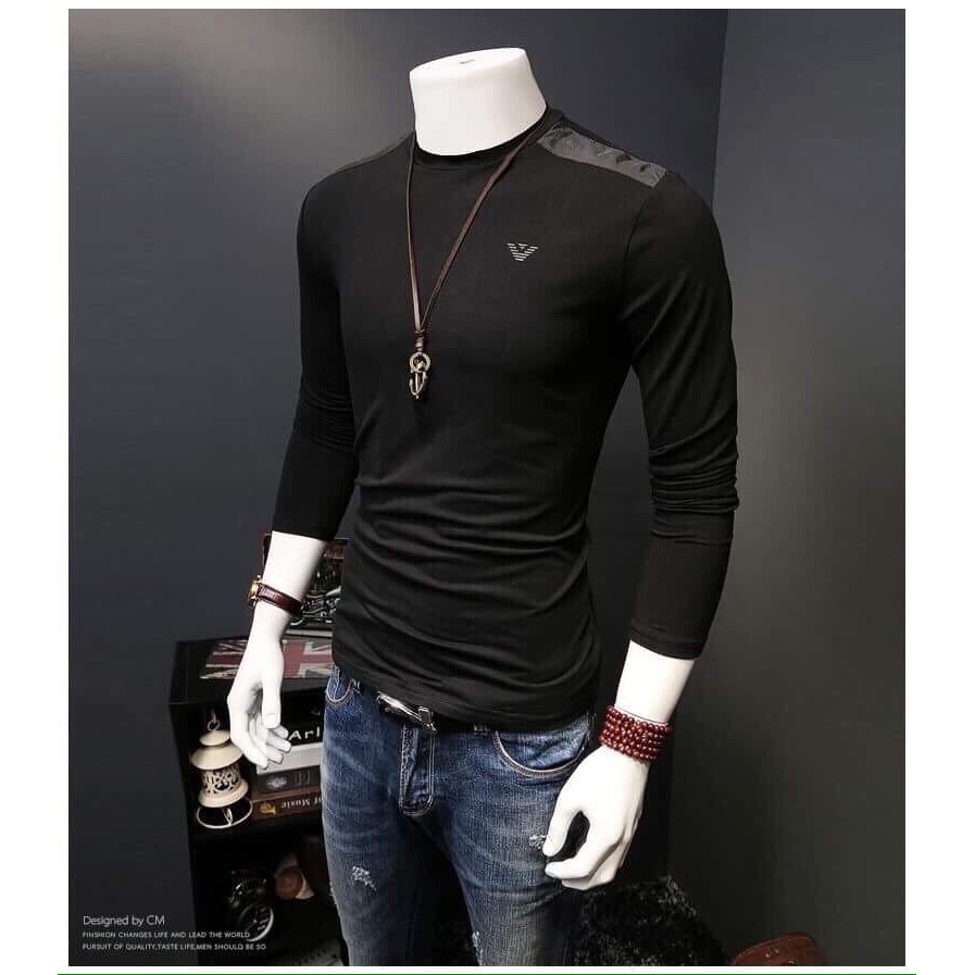 Áo thun dài tay cổ tròn thu đông thời trang - M L XL - DT154 | BigBuy360 - bigbuy360.vn