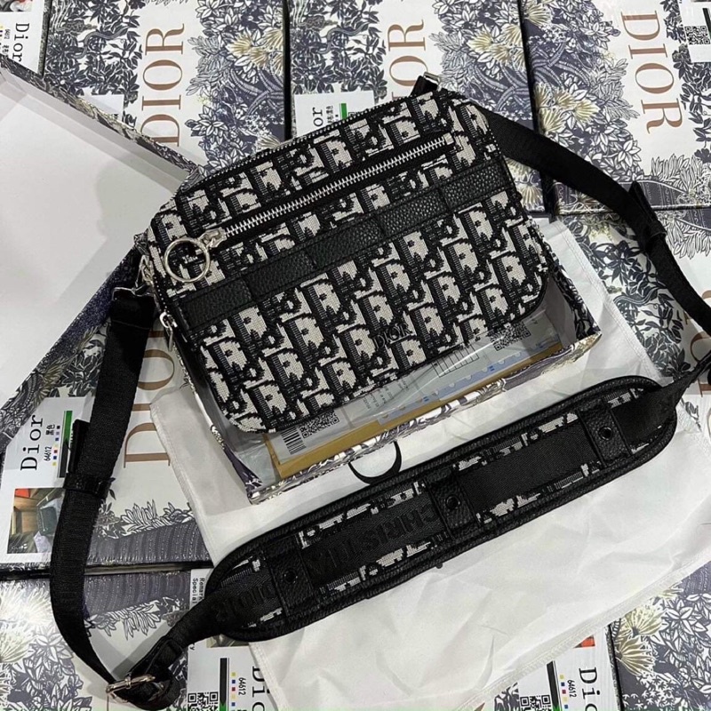 Túi đeo chéo Dior thổ cẩm mới hot trend 2022 - hàng Full box