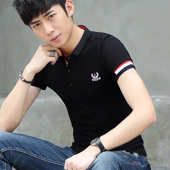 + 9 mẫu áo thun nam có cổ cao cấp hàn quốc thời trang nhất 2019 bao đẹp chất lượng y hình 100%.( đổi trả nếu không ưng ) | BigBuy360 - bigbuy360.vn