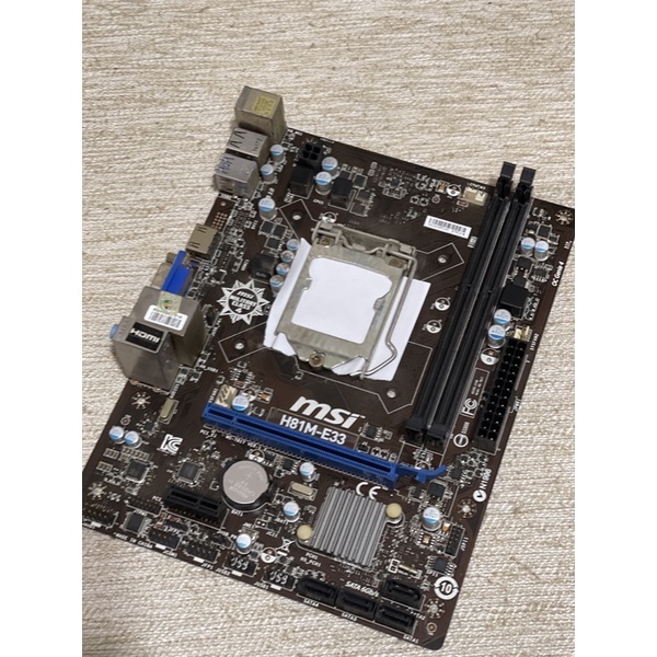 Main msi h81 socket 1150 hoạt động tốt