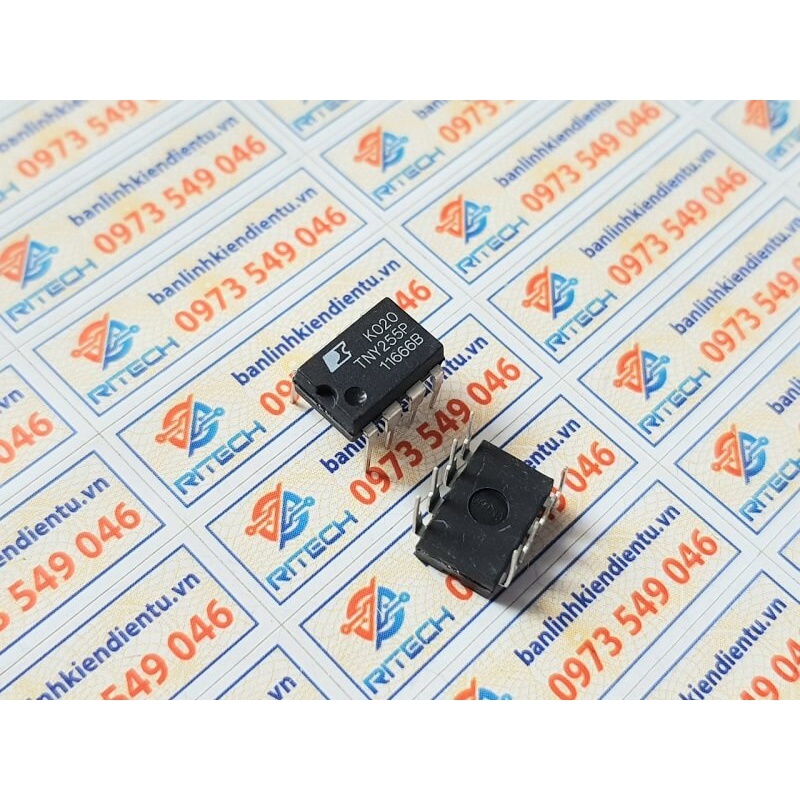 Combo 5 con IC nguồn TNY255P, TNY255PN, TNY 255P, TNY 255PN