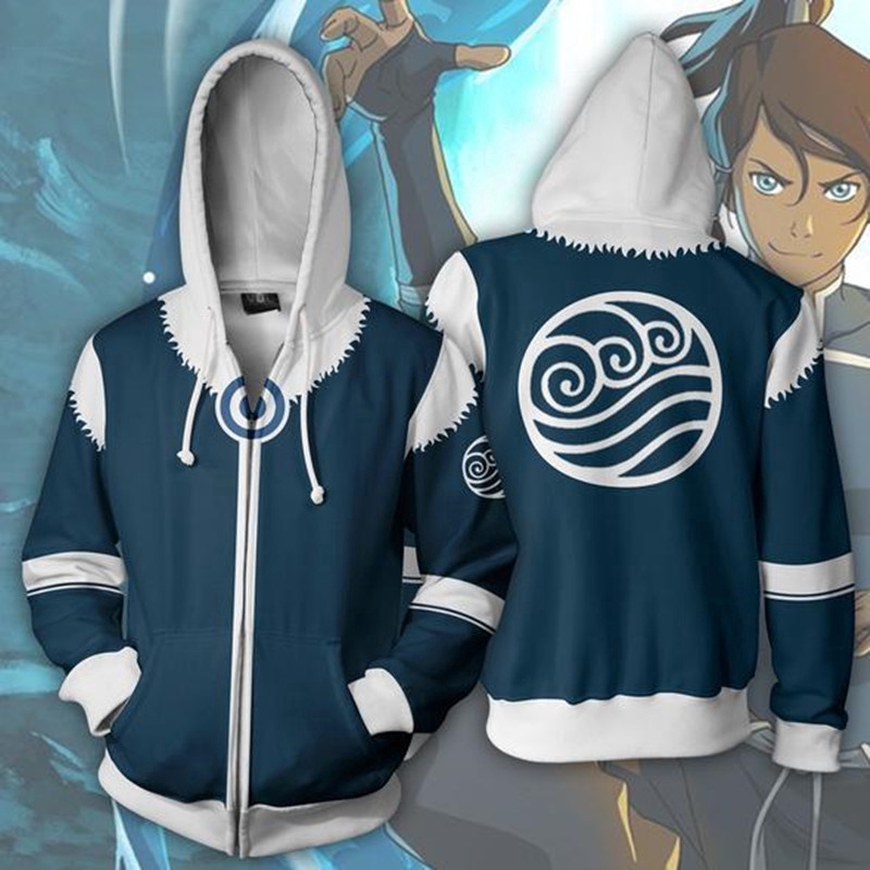 Áo khoác hoodie dây kéo 3d thiết kế độc đáo trẻ trung