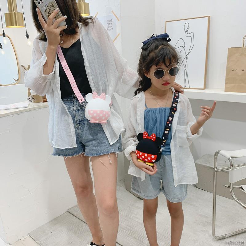 Túi đeo chép họa tiết họa hình xinh xắn cho bé