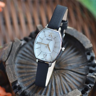 ĐỒNG HỒ NỮ JULIUS JA920 DÂY DA (ĐEN)