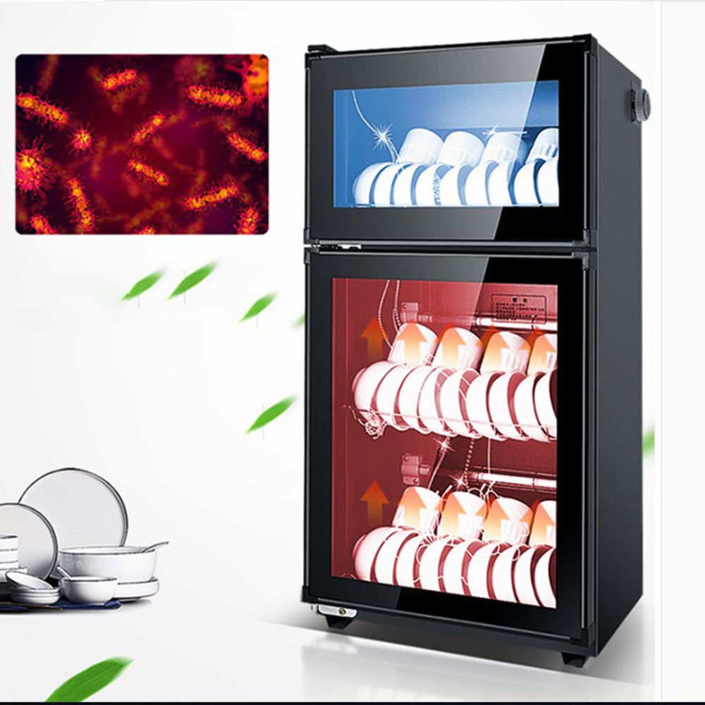 Tủ sấy bát gia đình 2 tầng KS-980A dung tích 98 lít - tủ sấy bát đĩa cao cấp