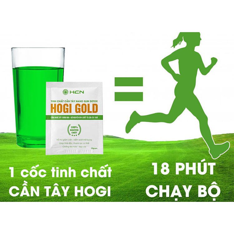 Tinh chất cần tây Hogi Gold hỗ trợ giảm cân , giảm lão hóa