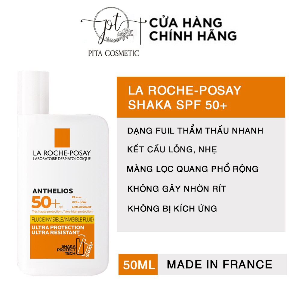[Chính Hãng] Kem Chống Nắng LA ROCHE POSAY Anthelios XL SPF 50 + Fluid Ultra - Light