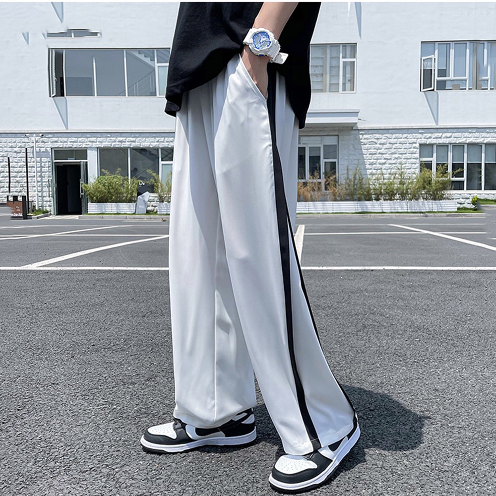 Quần Jogger Quần Culottes Ống Rộng Phối Viền Sọc STYLE MARVEN - JOGGER NAM 001C2
