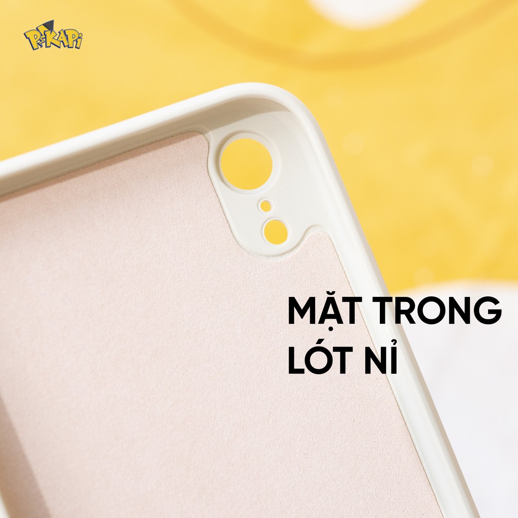 Ốp iPhone Pokeball - Lót nỉ cao cấp, chống sốc hiệu quả | BigBuy360 - bigbuy360.vn