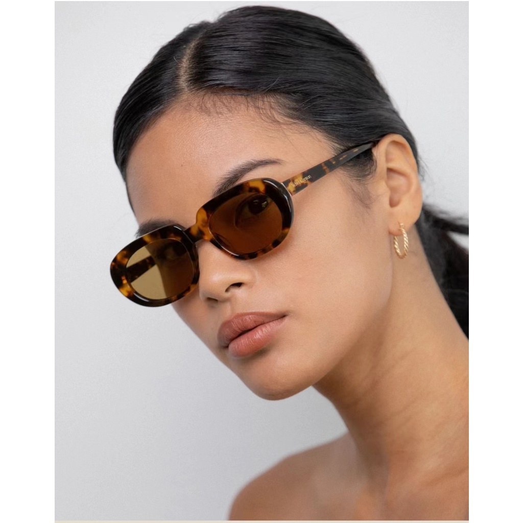 Kính Mát Gọng Oval Nhỏ Phong Cách Retro Thời Trang Cho Nam
