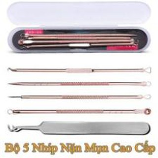 sét que lấy mụn 4 que 8 đầu