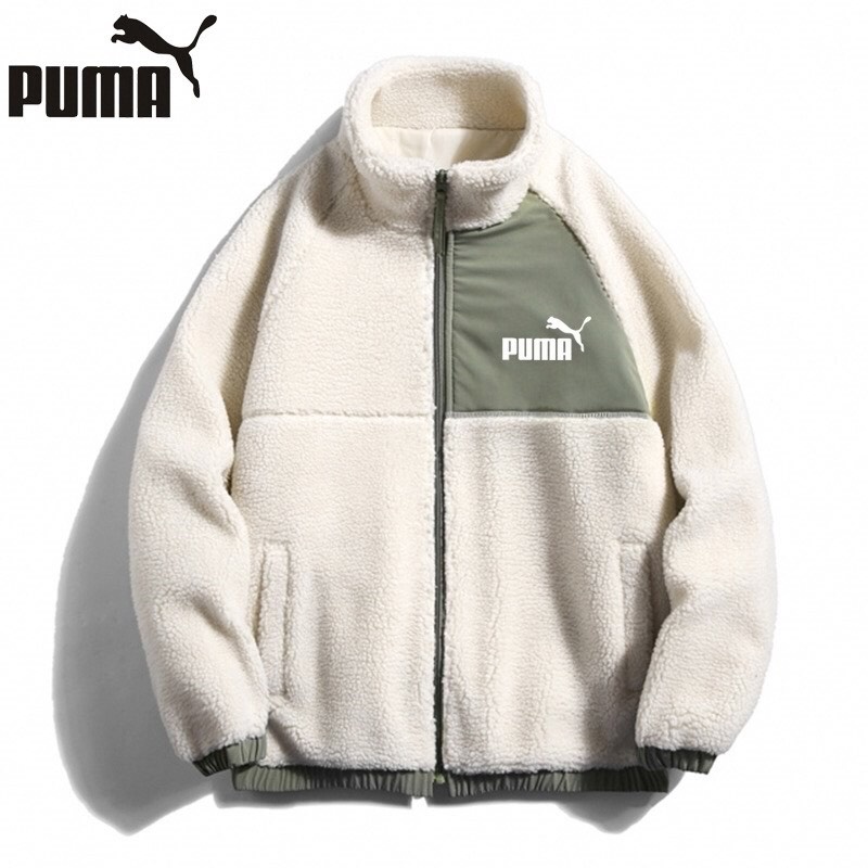 (ORDER) Áo khoác lông cừu Nam Nữ thể thao in logo Puma năng động cá tính thời trang (984613)