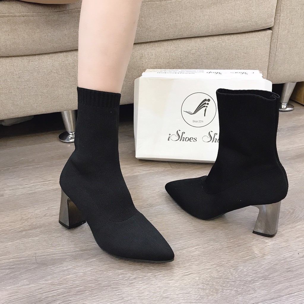 ẢNH THẬT] BỐT LEN NỮ CAO 7CM - BT335