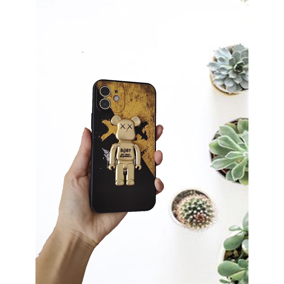 [ Giá đỡ Be@rick ] Ốp lưng iphone mặt cười be rick độc đáo viền vuông ốp iphone 12/11/13/x/xr/xs/6/7/8/se2020 bvc